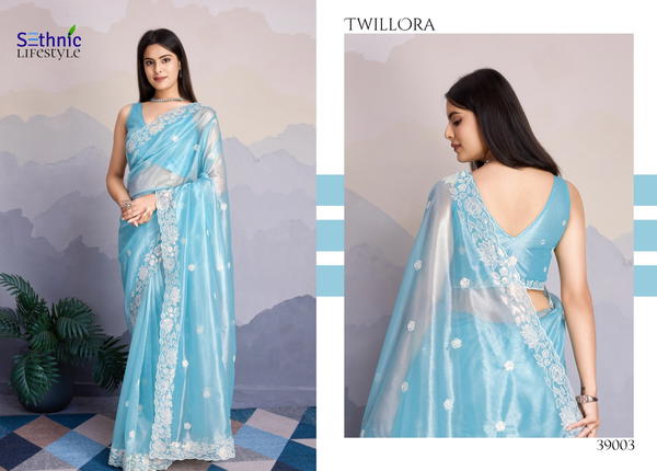 Twillora By Sethnic Designer Premium Saree Wholesaler In India