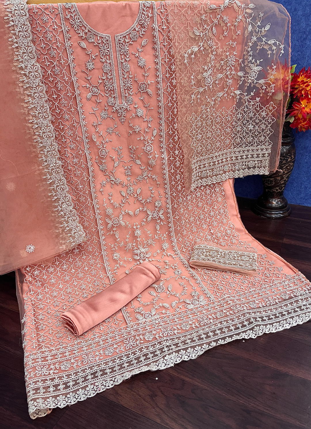 Swagat 3304 By Om Sai Designer Salwar Kameez Wholesaler In India 1