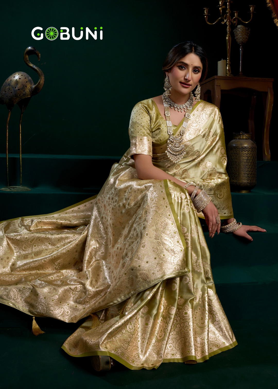 Shreemati By Gobuni Designer Premium Silk Saree Wholesaler In India 1