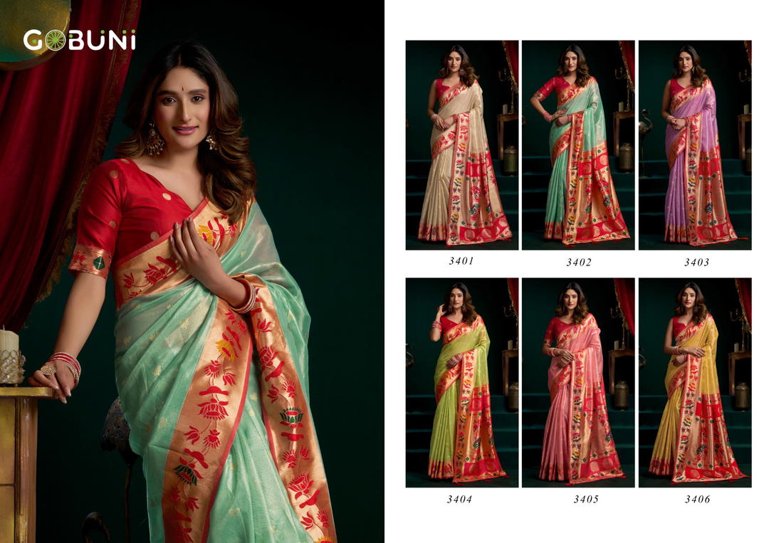 Seerat By Gobuni Designer Premium Saree Wholesaler In India 1