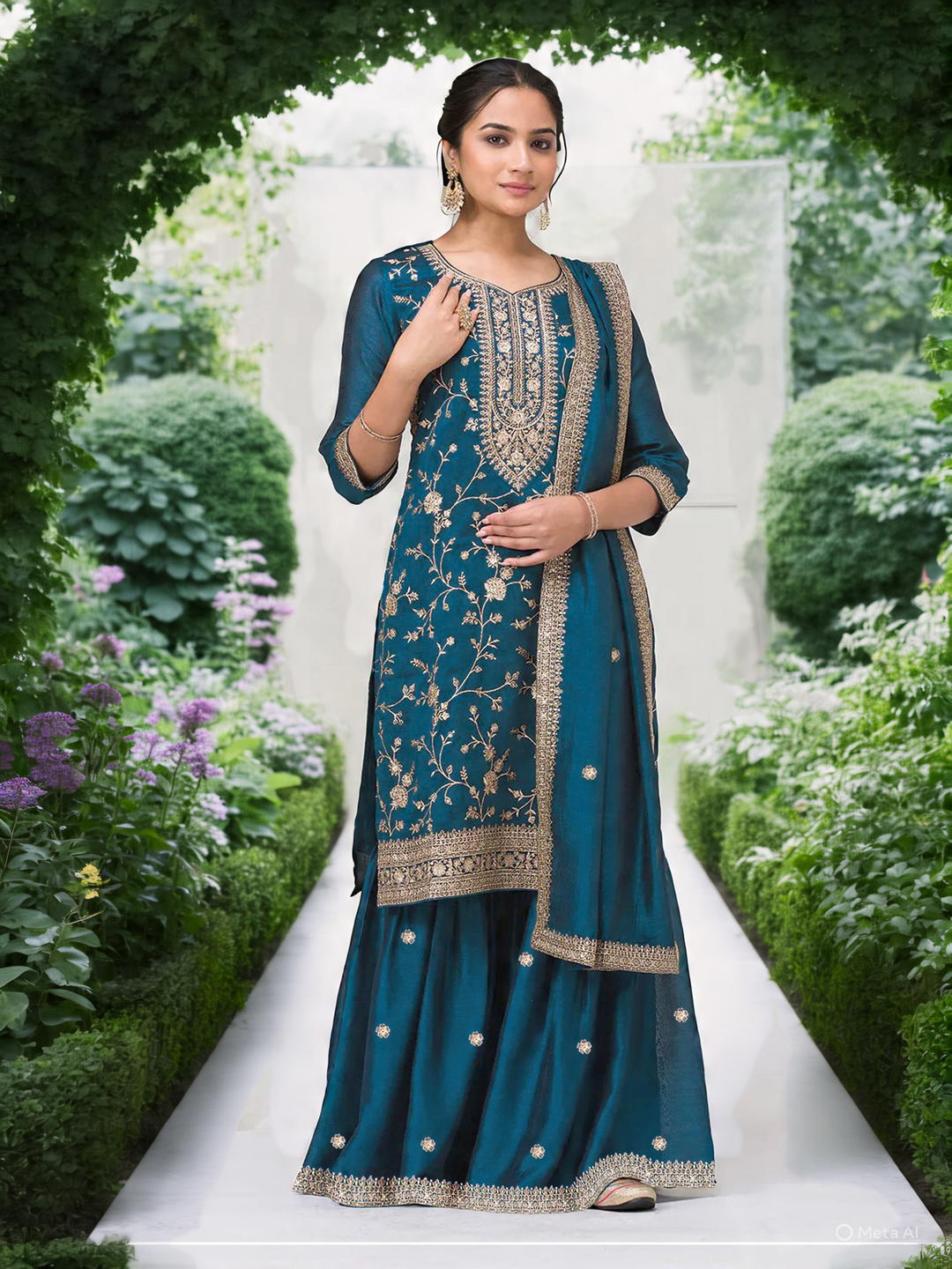 Os 2102 By Om Sai Designer Premium Salwar Kameez Wholesaler In India 1