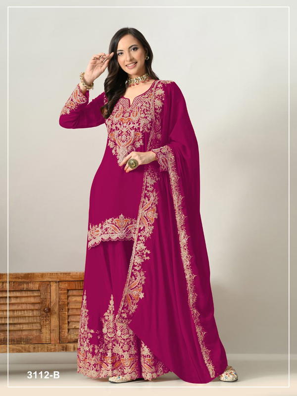 OS 3112 By Om Sai Designer Salwar Kameez Wholesaler In India