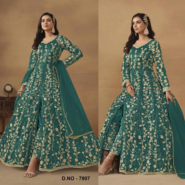 Dno 7901 To 7912 By Dani Creation Designer Premium Gown Wholesaler In India
