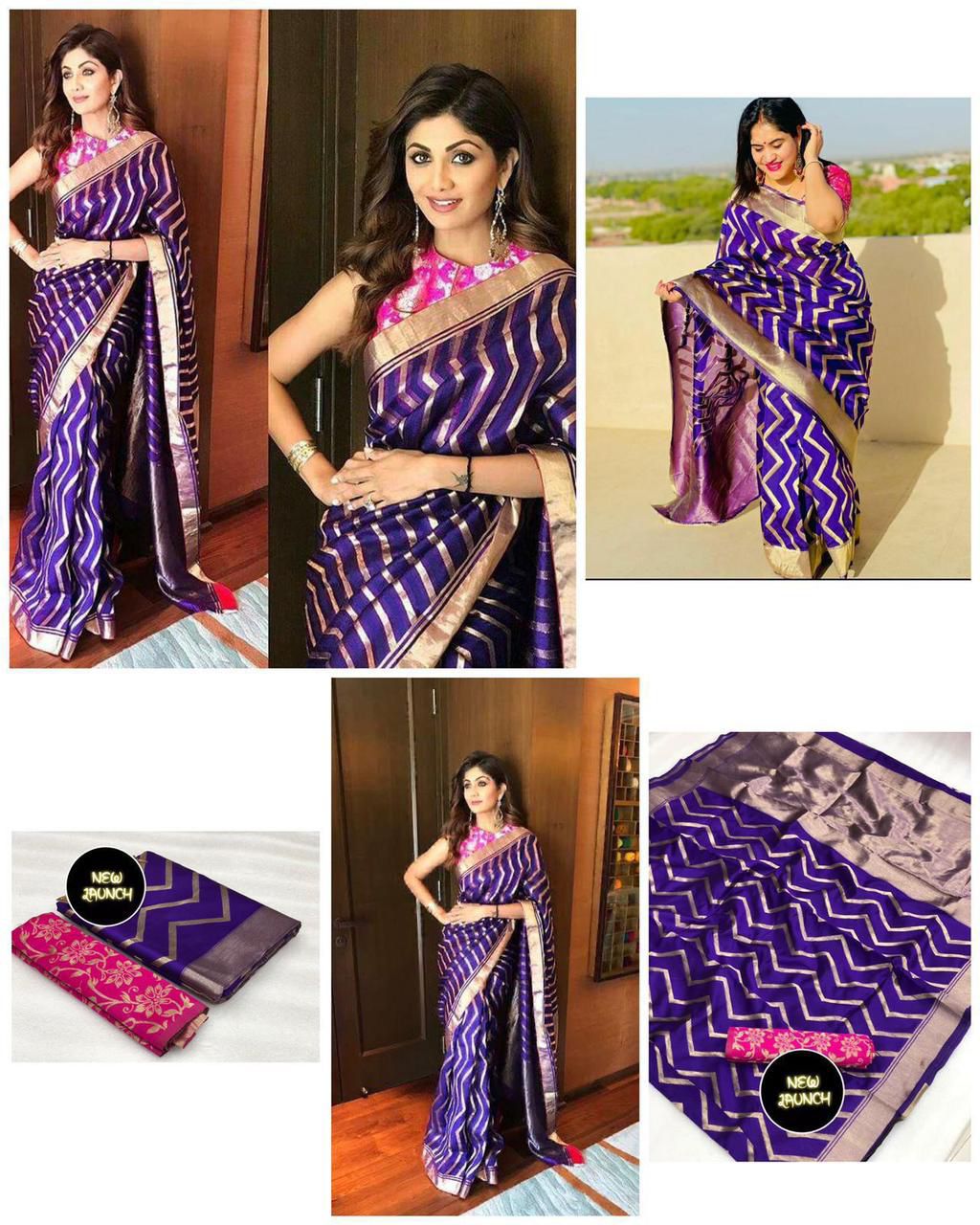KPV 14 By Kp Creation Designer Premium Silk Saree Wholesaler In India 1