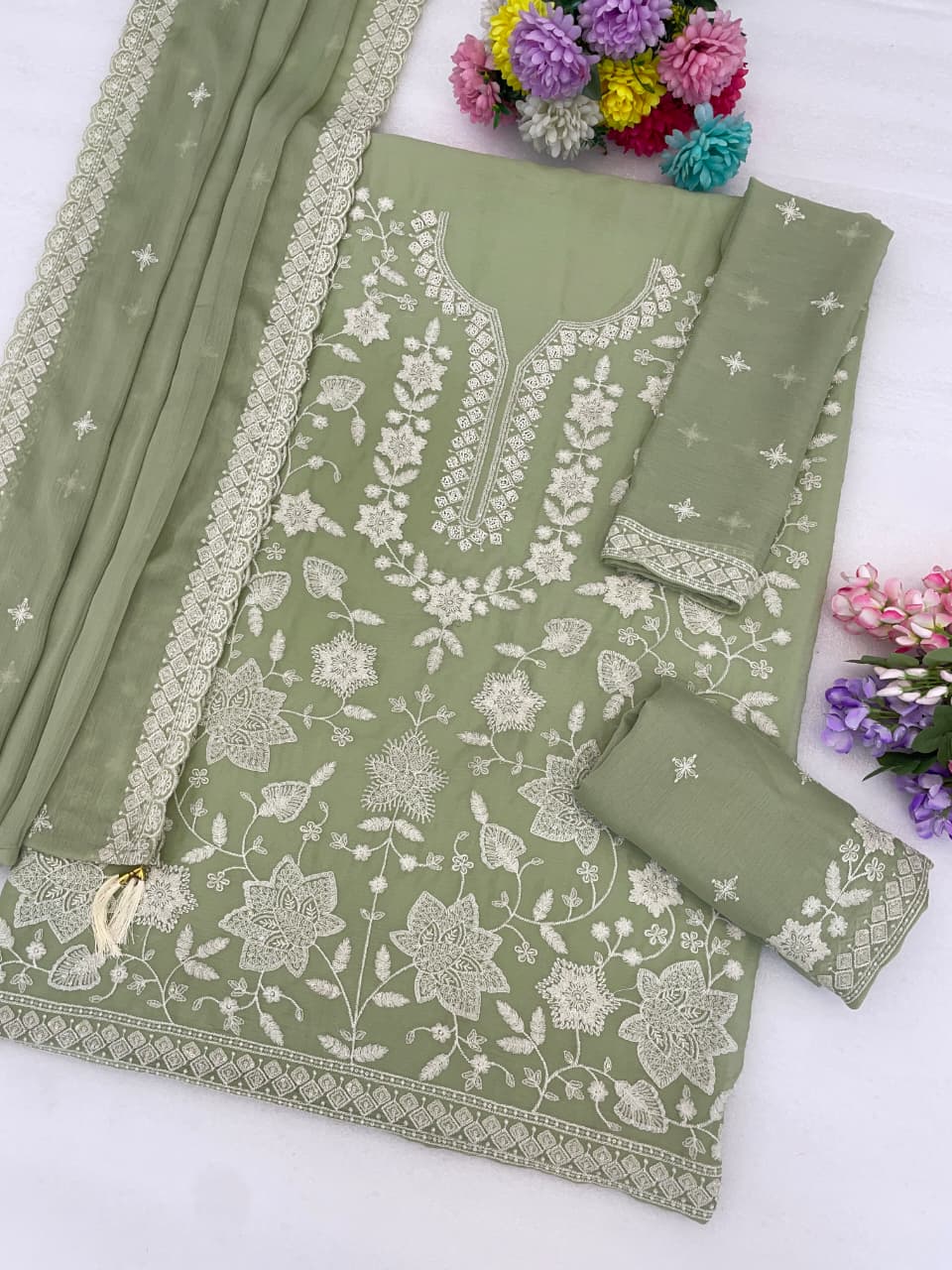 OS 727 By Om Sai Designer Premium Salwar Kameez Wholesaler In India 1