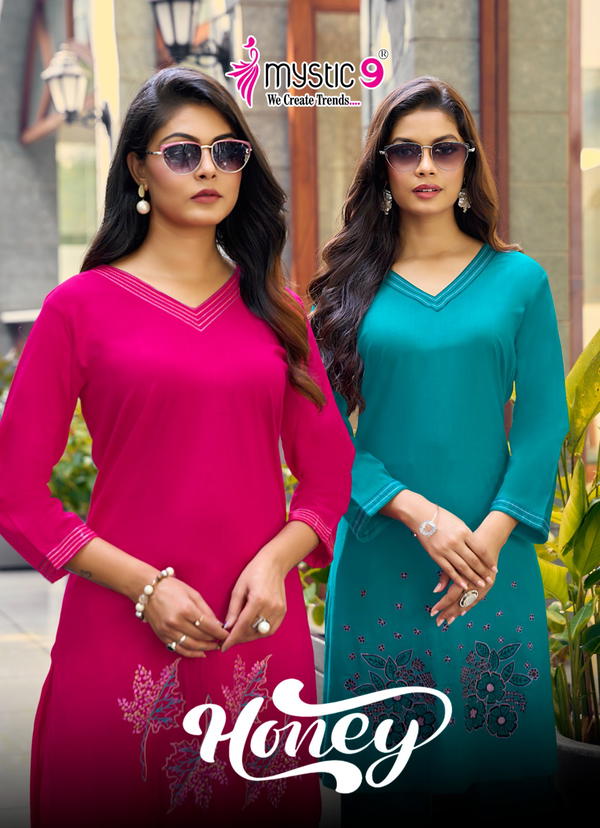 Honey Vol 1 By Mystic 9 Designer Co-ord Set Wholesaler In India