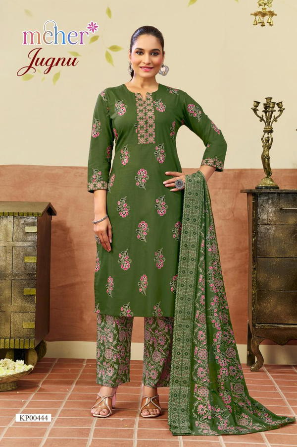 Jugnu By Mehar Designer Premium Salwar Kameez Wholesaler In India