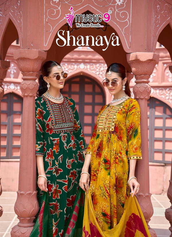Shanaya Vol 13 By Mystic 9 Designer Premium Salwar kameez Wholesaler In India