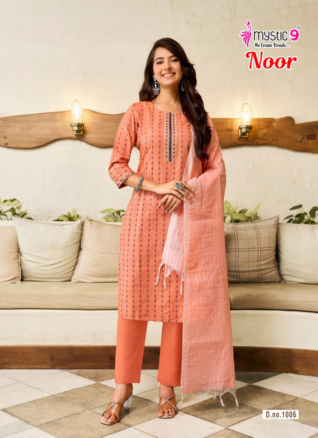 Noor Vol 1 By Mystic 9 Designer Premium Salwar kameez Wholesaler In India 1