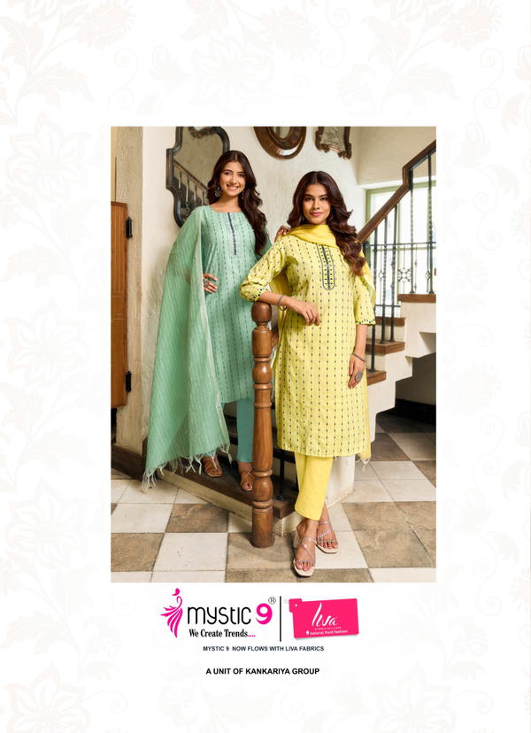 Noor Vol 1 By Mystic 9 Designer Premium Salwar kameez Wholesaler In India