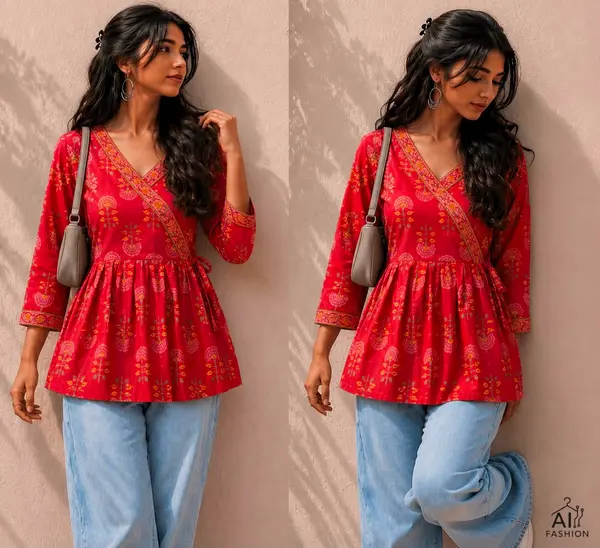 Peplum By Inli Designer Premium Kurti wholesaler In India