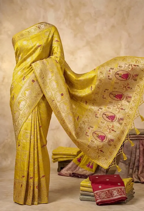 Sukanya 3 By 3m Silk Designer Premium Saree Wholesaler In India