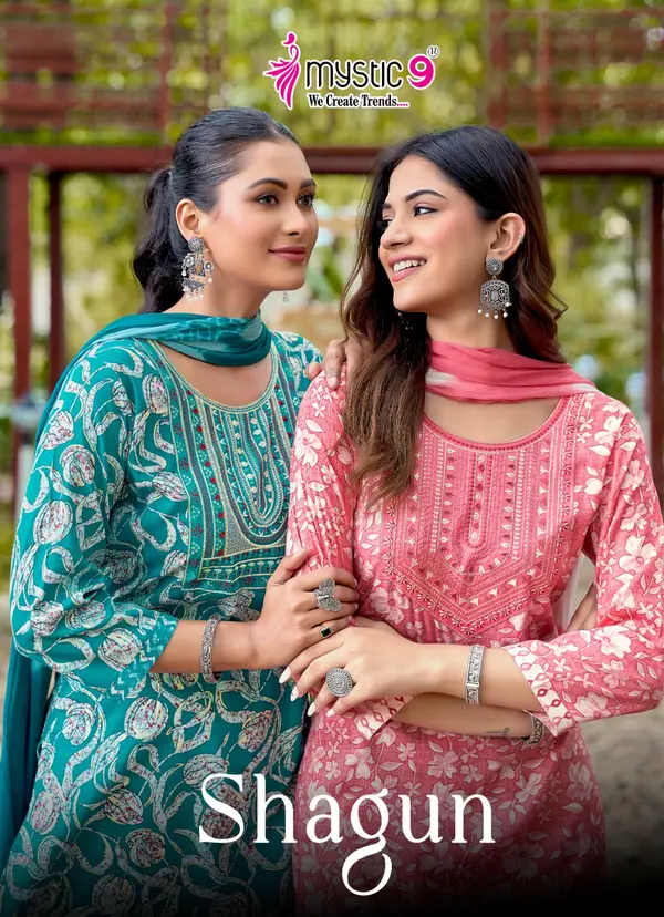 Shagun Vol 30 By Mystic 9 Designer Premium Salwar Kameez Wholesaler In India