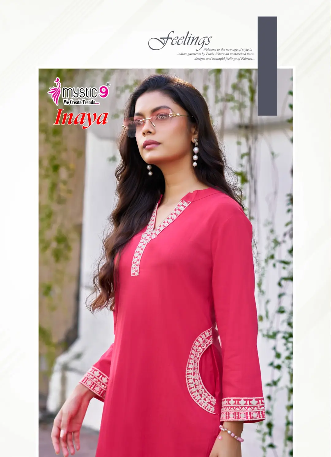 Inaya Vol 1 By Mystic 9 Designer Premium Cord-Set Wholesaler In India 1