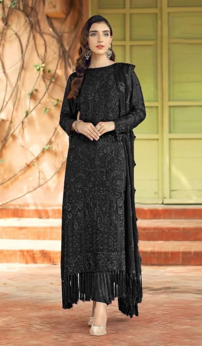 ZARQASH Z3009B TO Z3009D PAKISTANI SALWAR SUIT WHOLESALER IN SURAT 1