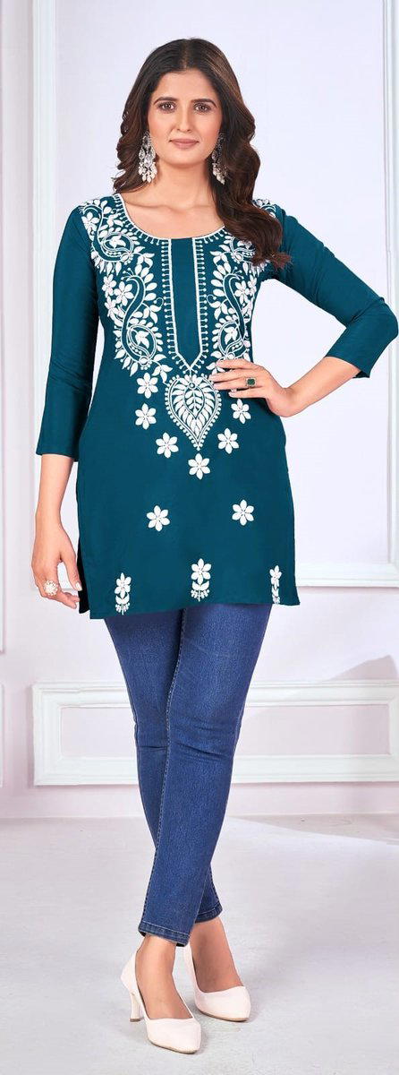 KAJOL BY BANWERY ICE CRAPE SALWAR KAMEEZ EXPORTER IN INDIA 1