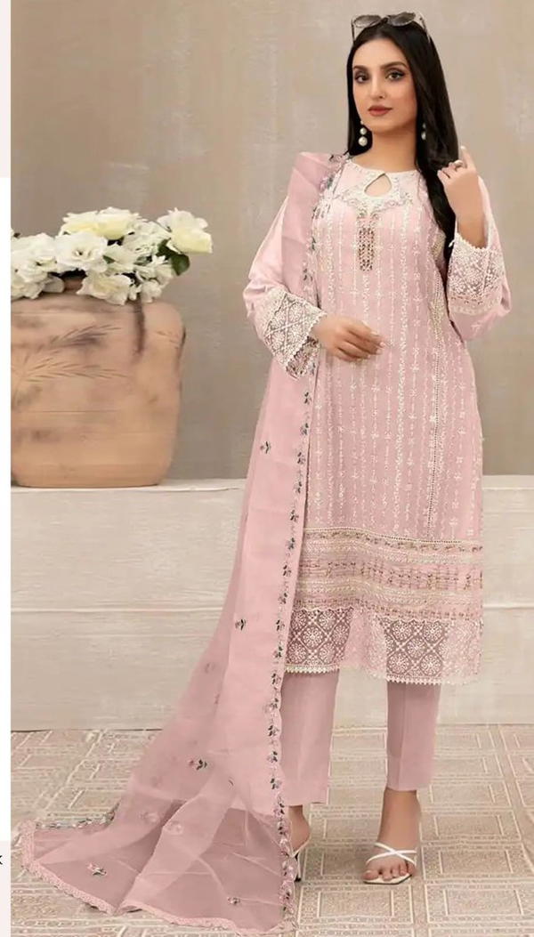 MAHNUR VOL 45 BY SAGAR IMPEX FANCY EMBROIDERY SALWAR KAMEEZ WHOLESALER IN INDIA