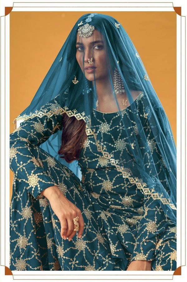 D.N. 2051 COLOR BY SAGAR IMPEX PURE GEORGETTE SALWAR KAMEEZ SUPPLIER IN INDIA