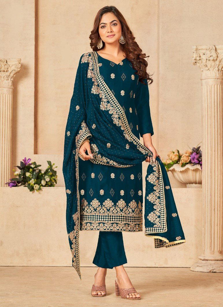OS 110 BY SAGAR IMPEX BLOOMING VICHITRA SALWAR KAMEEZ EXPORTER IN INDIA 1