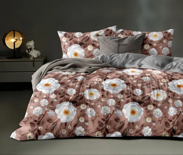 King Size 108"x108" Double Bedsheet With 2 Pillow Covers + 1 Free Bath Towel