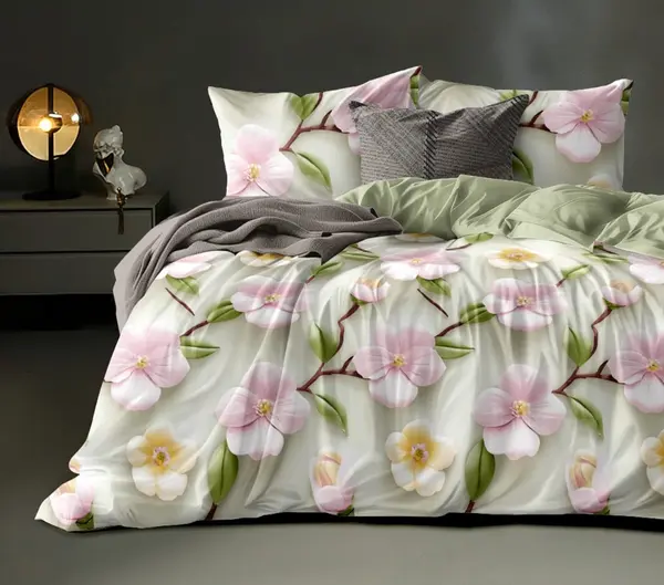 King Size 108"x108" Double Bedsheet With 2 Pillow Covers + 1 Free Bath Towel