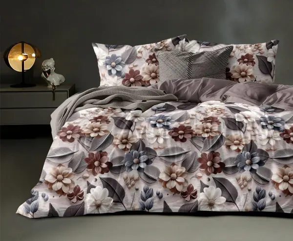 King Size 108"x108" Double Bedsheet With 2 Pillow Covers + 1 Free Bath Towel