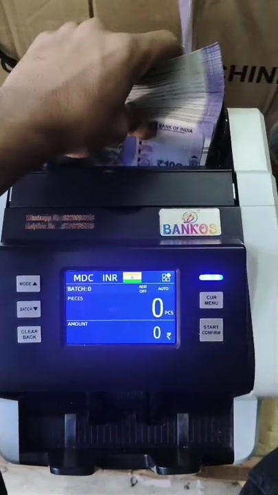 Bankos - 9900 Ultra - CIS Mix Value Note Counting Machine