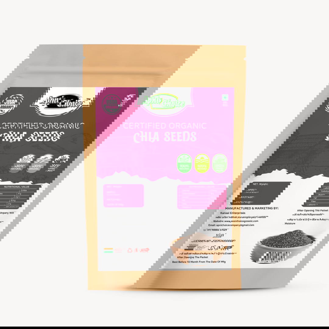 CERTIFIED ORGANIC CHIA SEEDS 1