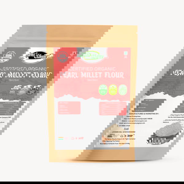 CERTIFIED ORGANIC PEARL MILLET FLOUR (BAZRA)