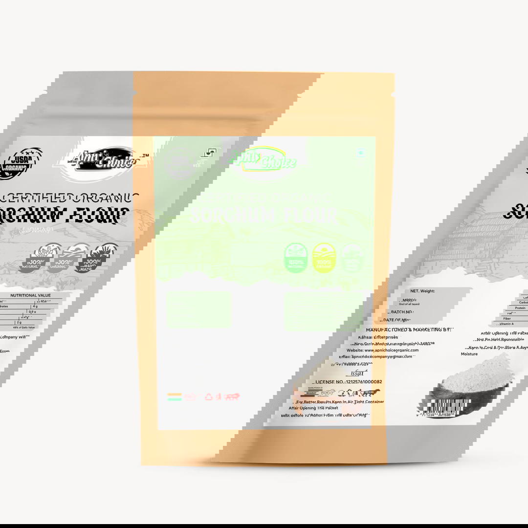 CERTIFIED ORGANIC SORGHUM FLOUR (JOWAR) 1