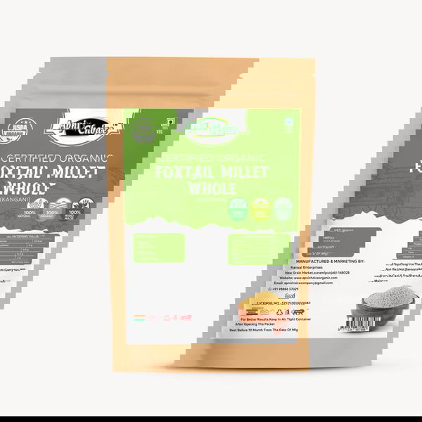 CERTIFIED ORGANIC FOXTAIL MILLET WHOLE (KANGANI)