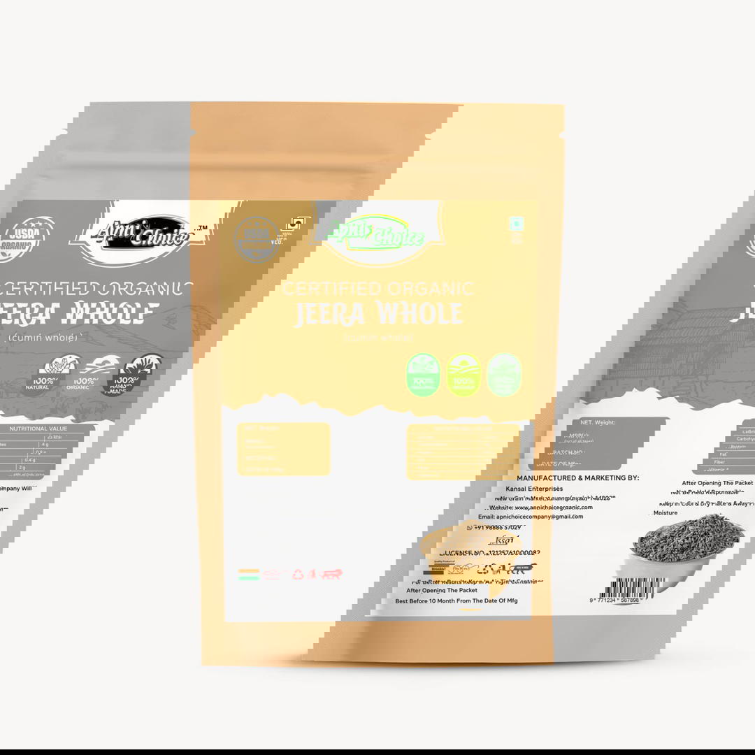 CERTIFIED ORGANIC CUMIN WHOLE 1