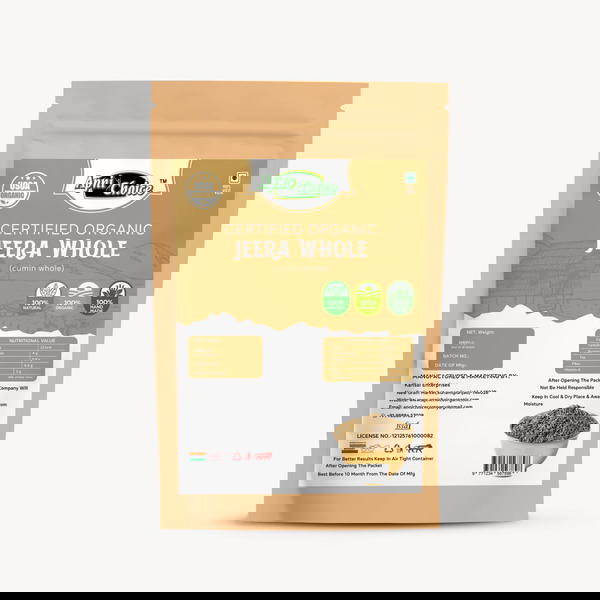 CERTIFIED ORGANIC CUMIN WHOLE