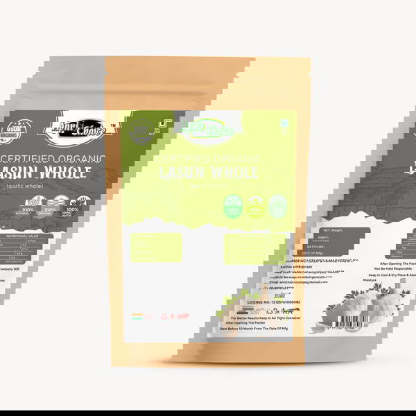 CERTIFIED ORGANIC GARLIC WHOLE