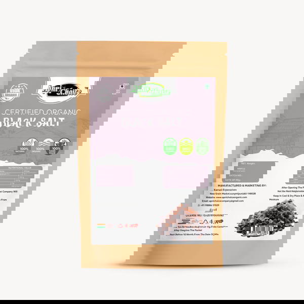 CERTIFIED ORGANIC BLACK SALT