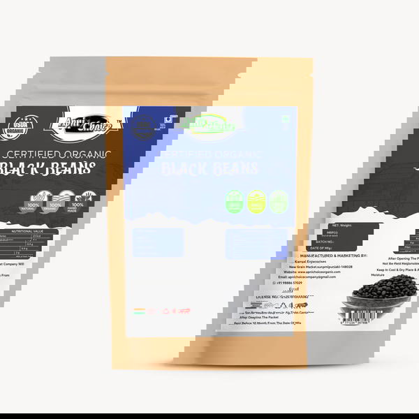 CERTIFIED ORGANIC BLACK BEANS