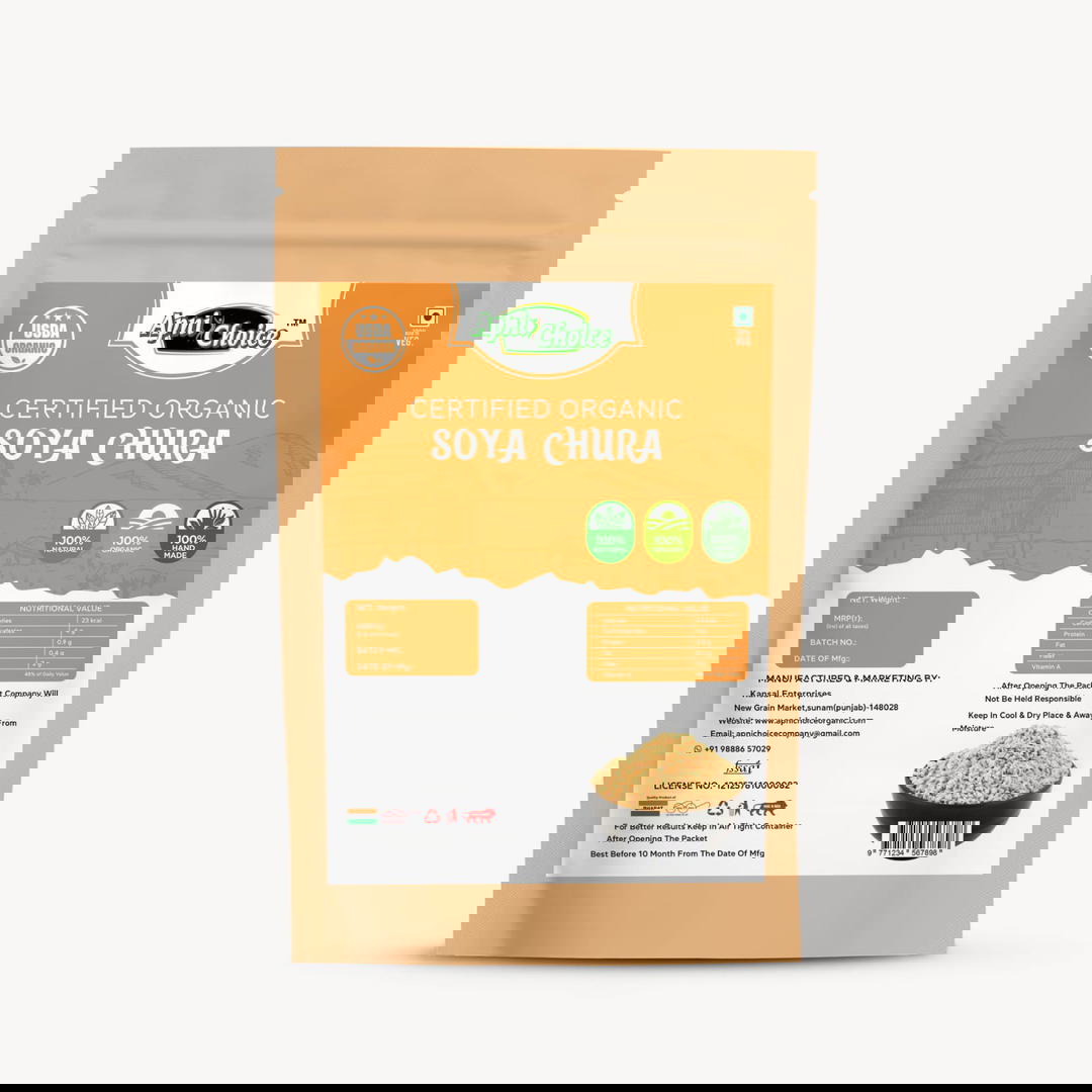 CERTIFIED ORGANIC SOYA BADI CHURA 1