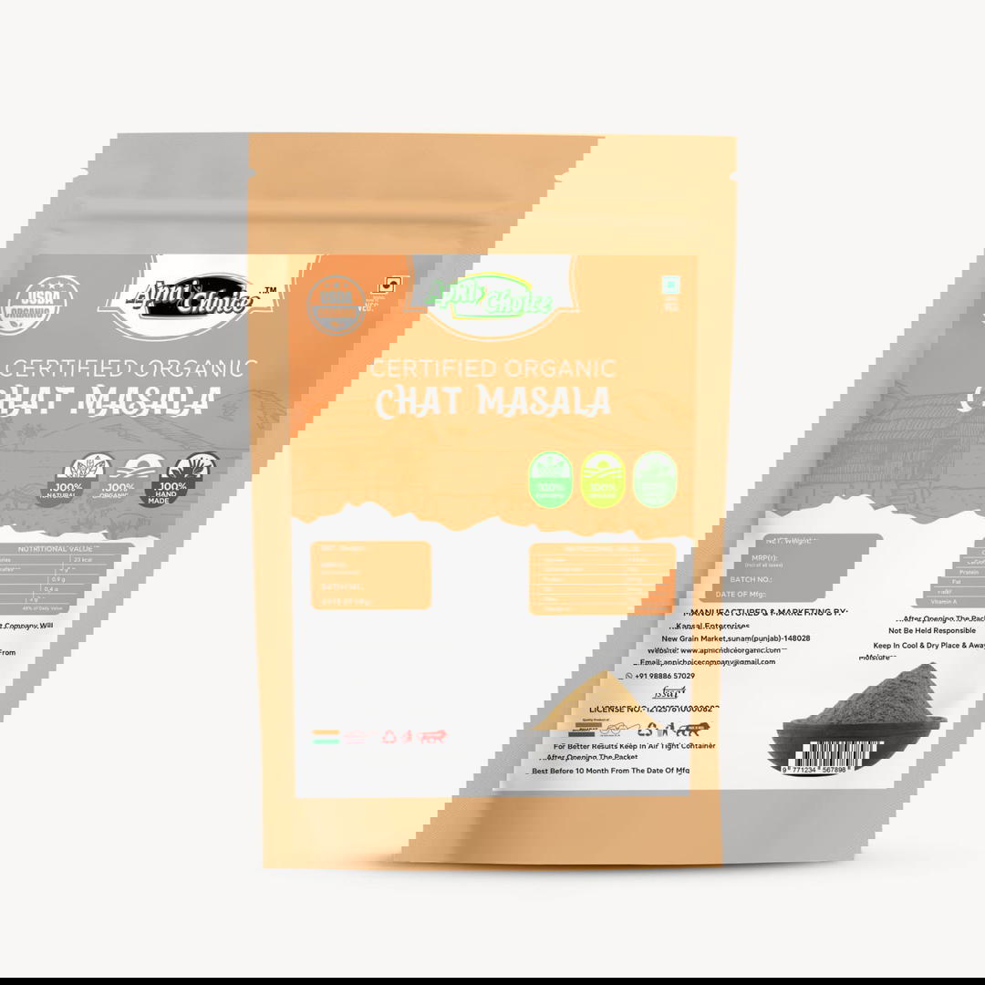 CERTIFIED ORGANIC CHAT MASALA 1