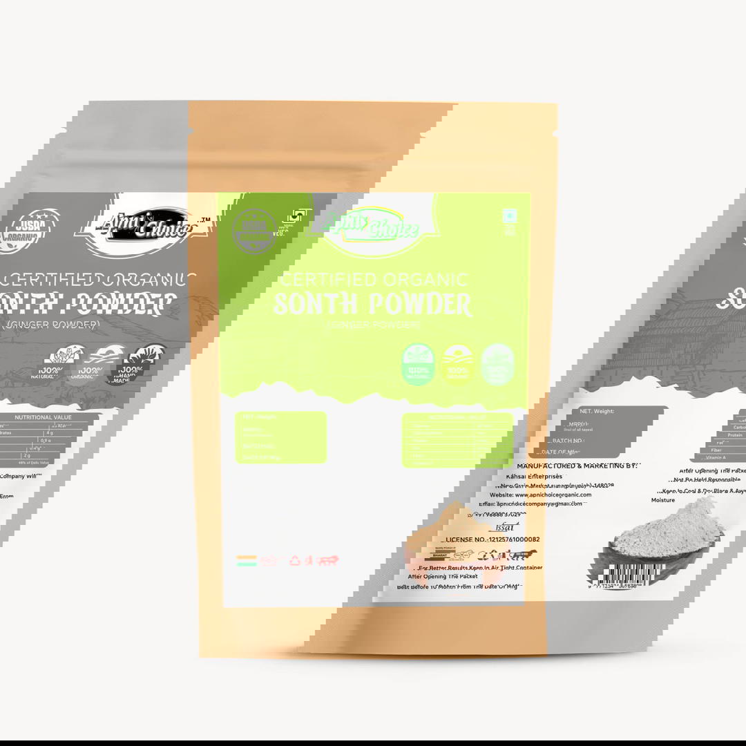 CERTIFIED ORGANIC GINGER POWDER 1