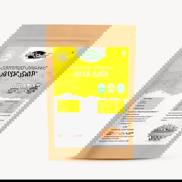 CERTIFIED ORGANIC SOYA BADI