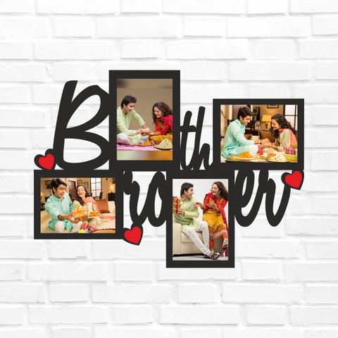 Brother - Wall Hanging Frame - 4 Photos