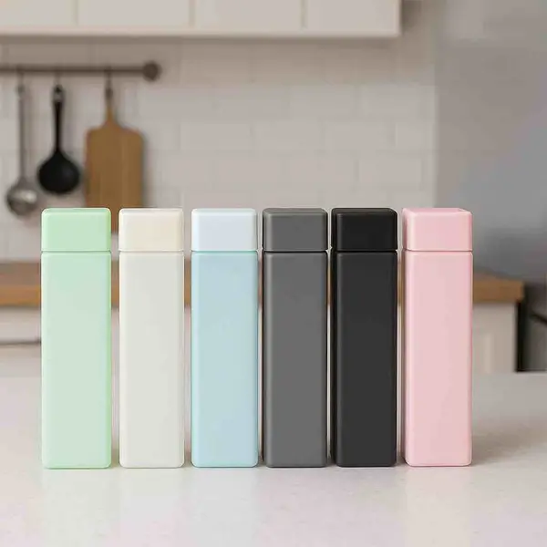 Premium Square Bottle (Set of 6)