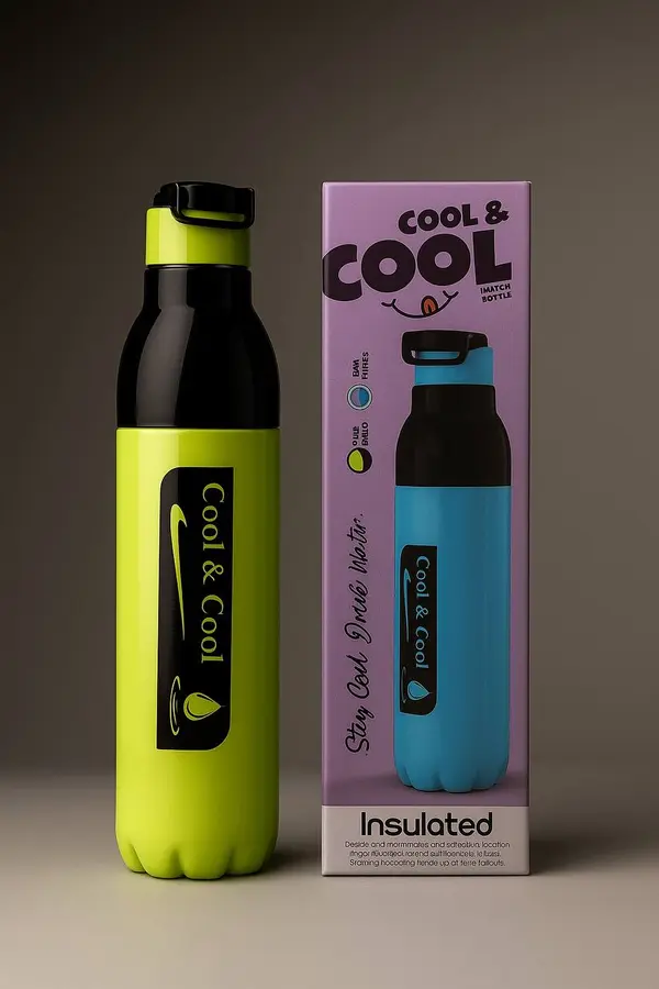 Cool & Cool Insulated Bottle (1000ml)