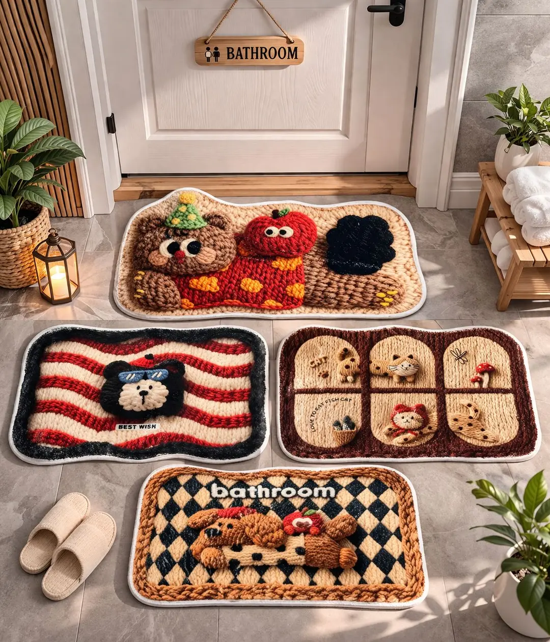 5D Super Soft Door Mat (Imported) 1
