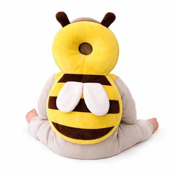 Baby Head Protector – Honey Bee Soft Cushion
