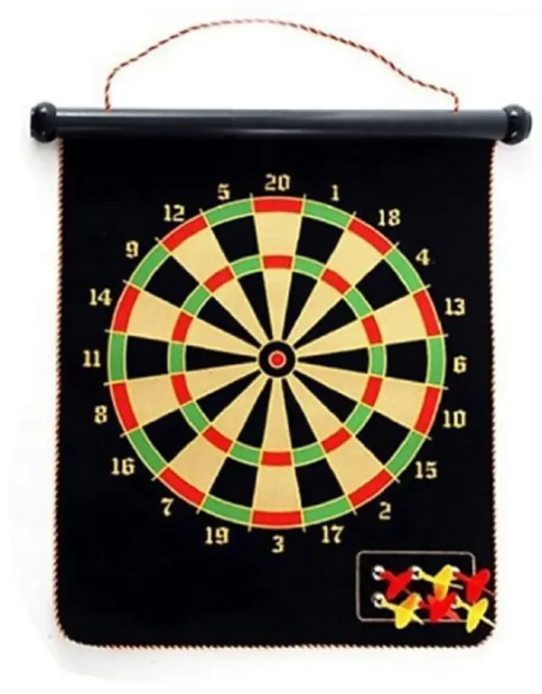 12 Inch Magnetic Dart Board Game Set for Kids & Adults