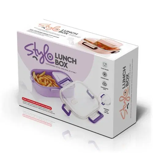 Stylo Plastic Lunch Box