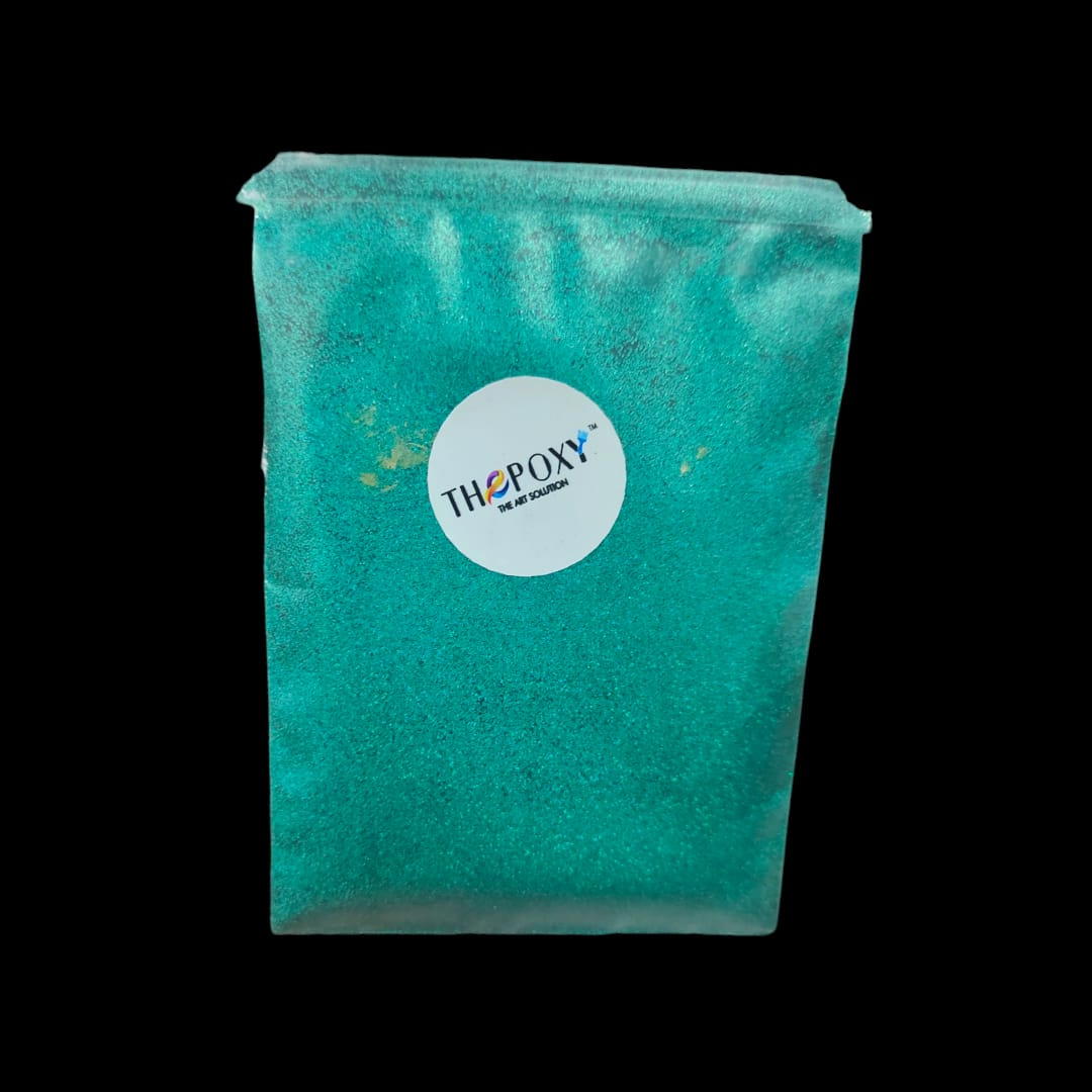 Sea Green Glitter 1