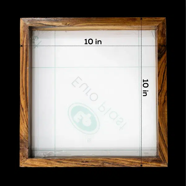 Teak Wood Frame 10X10 Inch