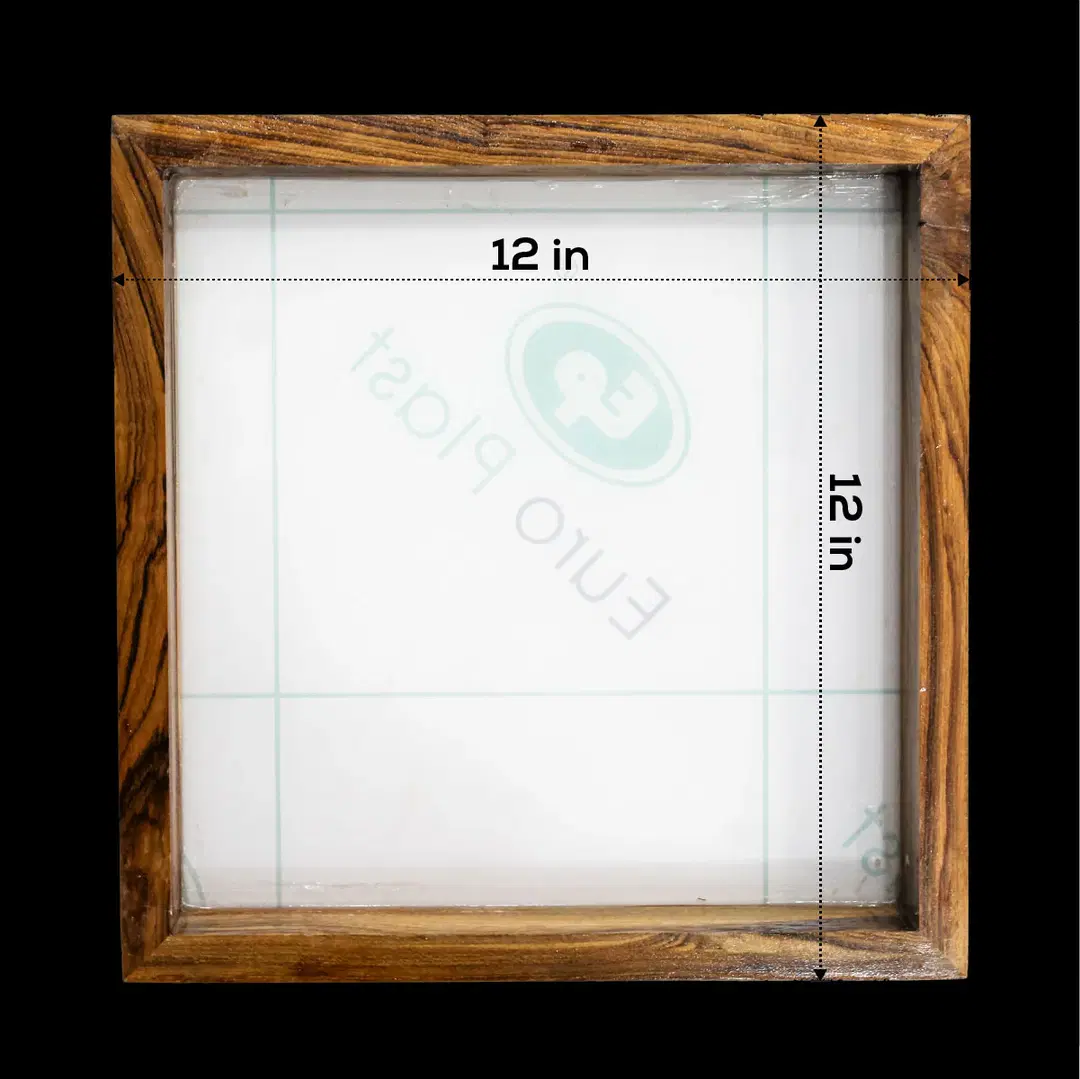 Teak Wood Frame 12X12 Inch 1